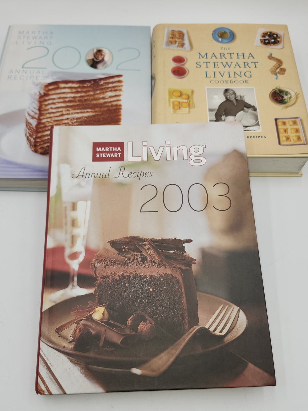 Lot Of MARTHA STEWART vintage Hard Cover Cookbooks